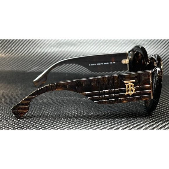 Burberry Havana 49mm Dark Brown Women Sunglasses - Picture 4 of 5